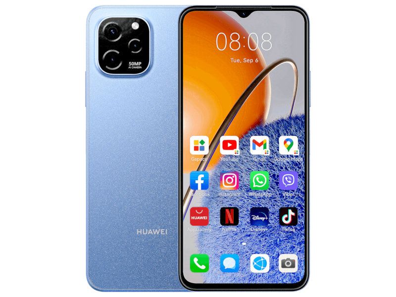 Телефон Huawei Nova Y61 6/64GB Blue